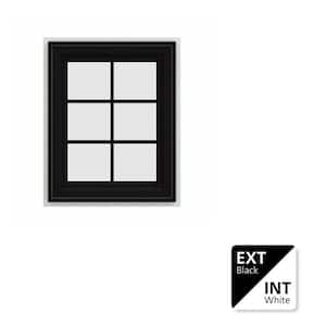 JELD-WEN 24 in. x 30 in. V-4500 Series Bronze FiniShield Vinyl