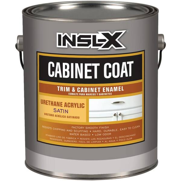 CabinetCoat Insl-x 1 gal. White Satin Cabinet Coat
