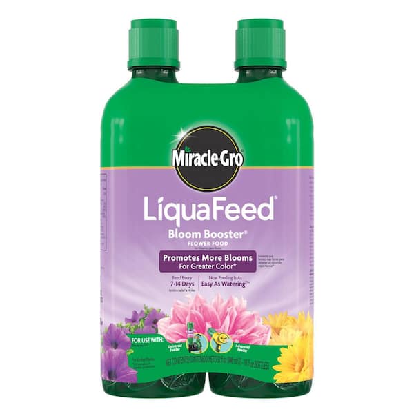 Miracle-Gro LiquaFeed 16 oz. Bloom-Booster Flower Food Refills (2-Pack)