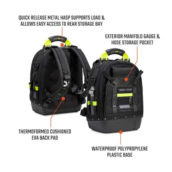 VETO PRO PAC 13 in. TECH PAC Special Ops Large Tool Backpack