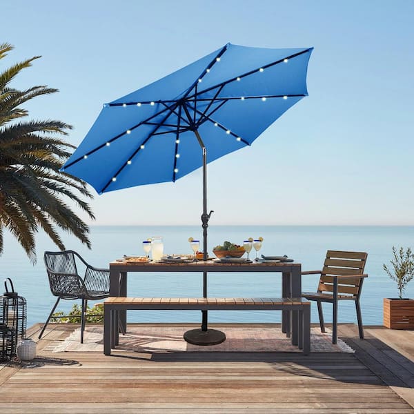 6 cantilever patio umbrella HOMREST 10x13ft Large Rectangular Cantilever Umbrella with 360 Rotati