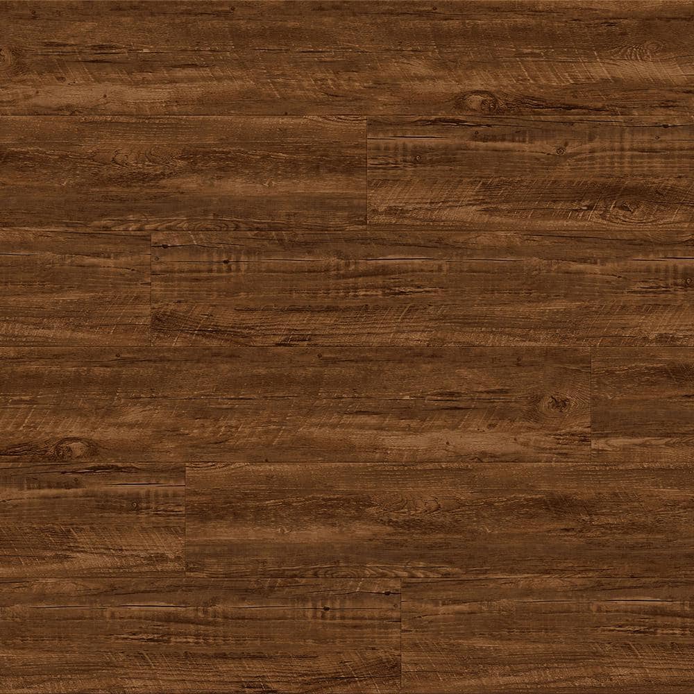 Waterproof High Definition Click Lock SPC Rigid Vinyl Plank Flooring, 5.5mm Thick, 6.62 Width, 48 Length