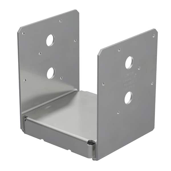 Simpson Strong-Tie ABU Stainless-Steel Adjustable Standoff Post Base for 6 x 6 Nominal Lumber