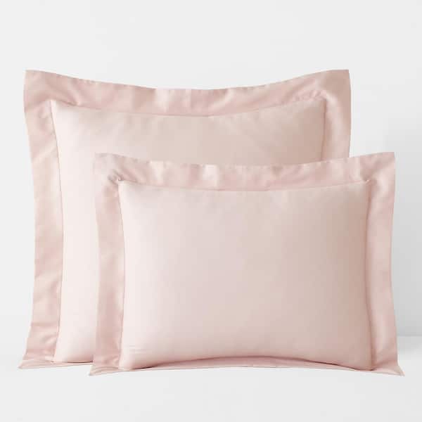 Company Cotton Blush Sateen Euro Sham