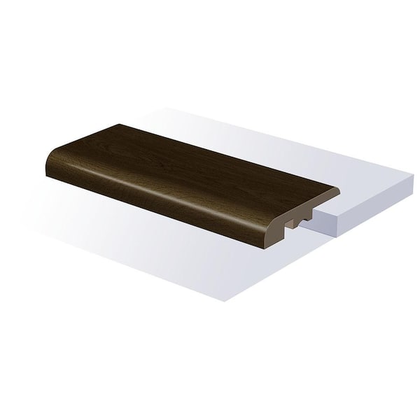 SELKIRK FLOORS Witty Bloomington 0.35 in. T x 1.57 in. W x 94 in. L Waterproof Vinyl End Cap Moulding