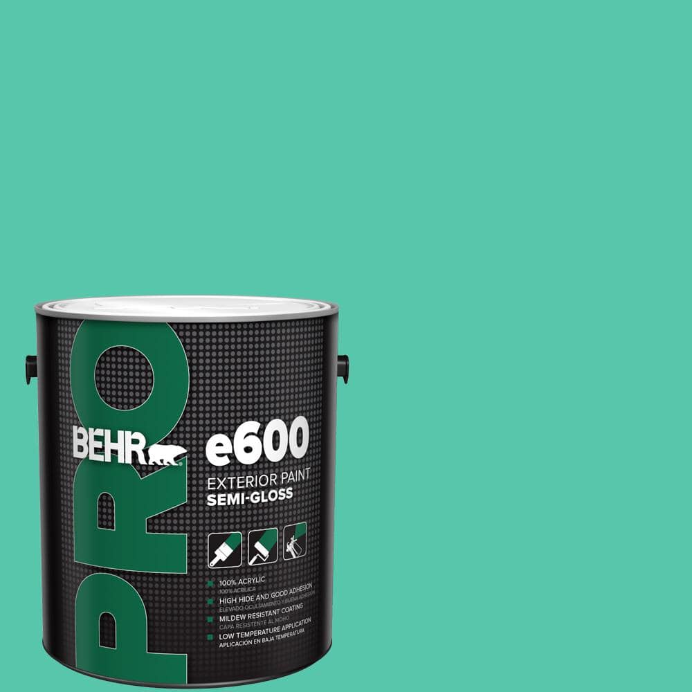 1 gal. #480B-4 Shoreline Green Semi-Gloss Exterior Paint price history on PriceWatchPro