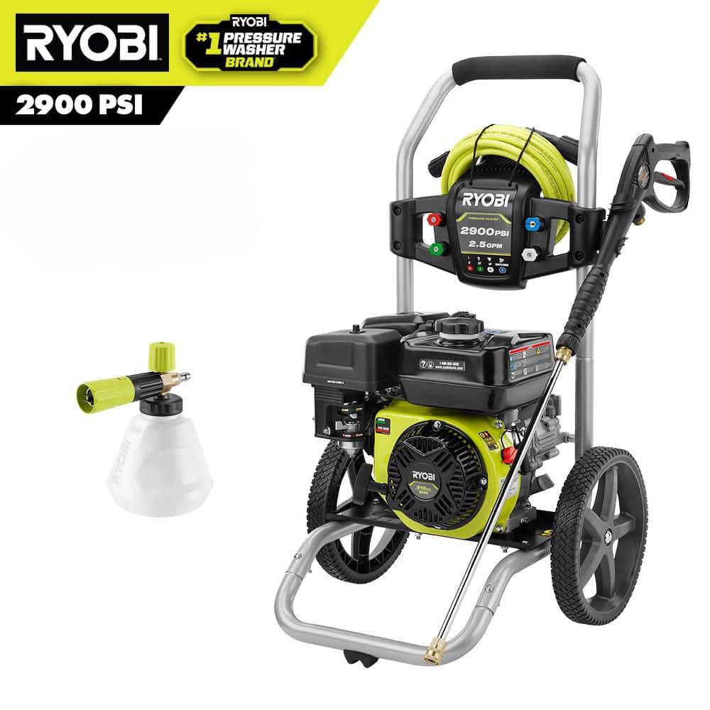 RYOBI 2900 PSI 2.5 GPM Cold Water Gas Pressure Washer with 212cc