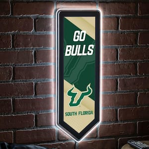 University of South Florida Pennant 9 in. x 23 in. Plug-in LED Lighted Sign