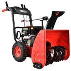 24 in. 2-Stage Electric Start Gas Snow Blower with LED Light