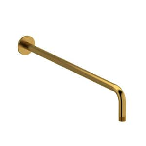 20 in. Shower Arm in Brushed Gold