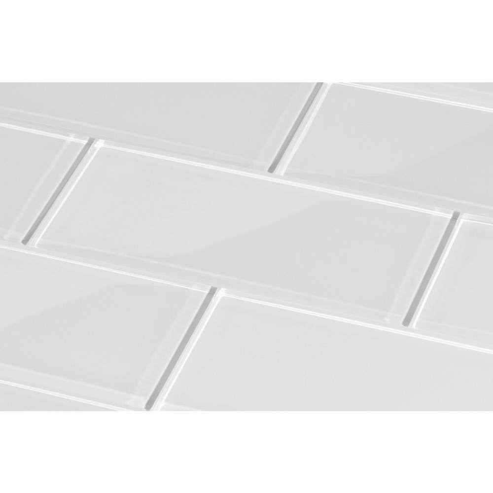 Sunset Glossy Glass Subway Tile 3" x 6"