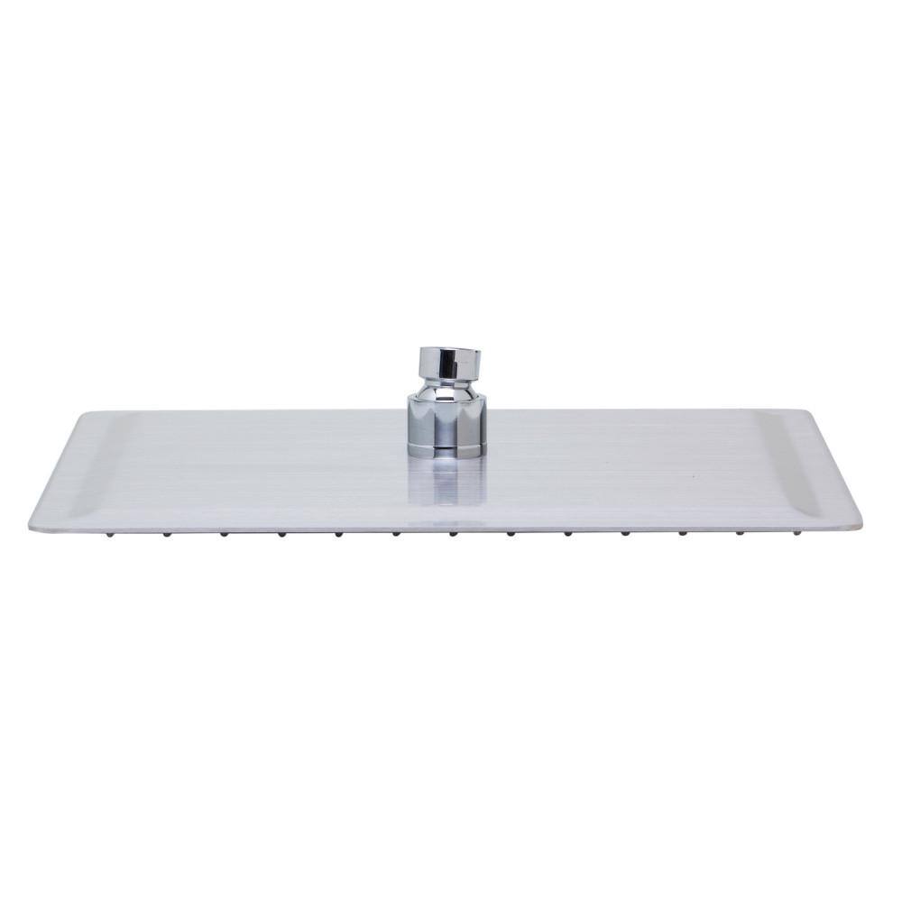 Ultra Thin Brushed Stainless Steel Square Rain Shower Head