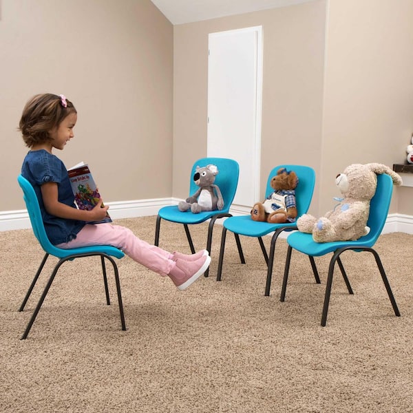 Lifetime Blue Stacking Kids Chair (Set of 13) 80475 - The Home Depot