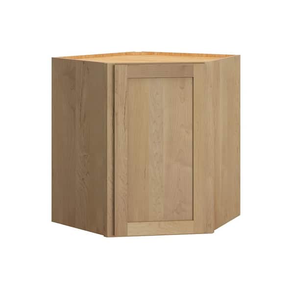 QuickShip Cottage 24 in. W x 24 in. D x 30 in. H Assembled Plywood Corner Diagonal Wall Kitchen Cabinet in Canopy