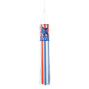 60.25 in. H Patriotic/Americana Star Windsocks