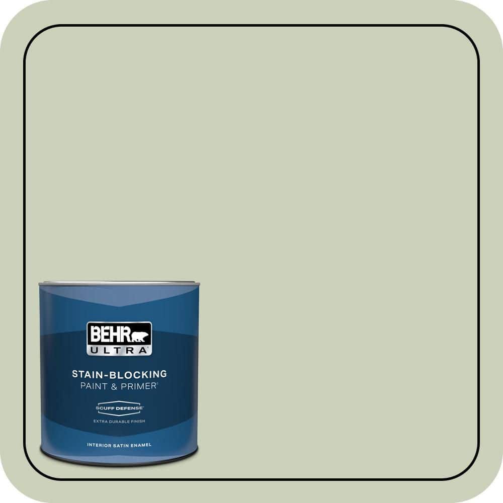 1 qt. #PPU10-09 Chinese Jade Extra Durable Satin Enamel Interior Paint & Primer price history on PriceWatchPro