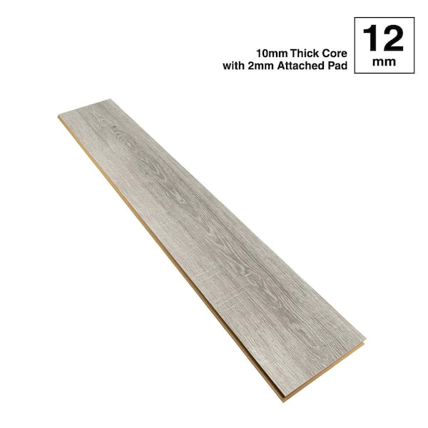 Home Decorators Collection - Simsbury Glen Oak 12 mm T x 8.03in W Waterproof Laminate Wood Flooring (15.9 sqft/case)