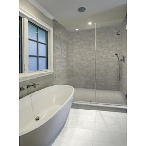 Crescent Peak Gray 10 in. x 13 in. Natural Stone Mosaic Tile (6.8 sq. ft./Case)