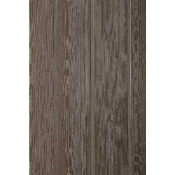 Hardie Panel HZ5 48 in. x 96 in. Statement Collection Timber Bark Cedarmill Fiber Cement Panel Siding