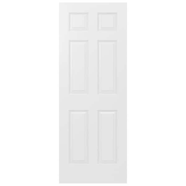 JELD-WEN 28 in. x 78 in. Colonist Primed Textured Molded Composite Interior Door Slab