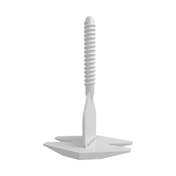 QEP LASH 360 White Polymer 1 in. Tile Leveling System In-line Stems (300-Pack)