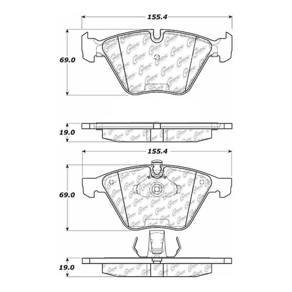 Centric Parts Disc Brake Pad Set