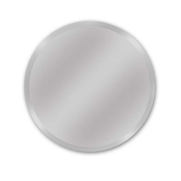 Alpine Art & Mirror Medium Round Beveled Glass Mirror (28 in. H x 28 in. W)