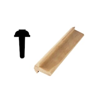 WM 1305 1-1/4 in. x 2 in. x 84 in. Solid Pine T-Astragal Moulding