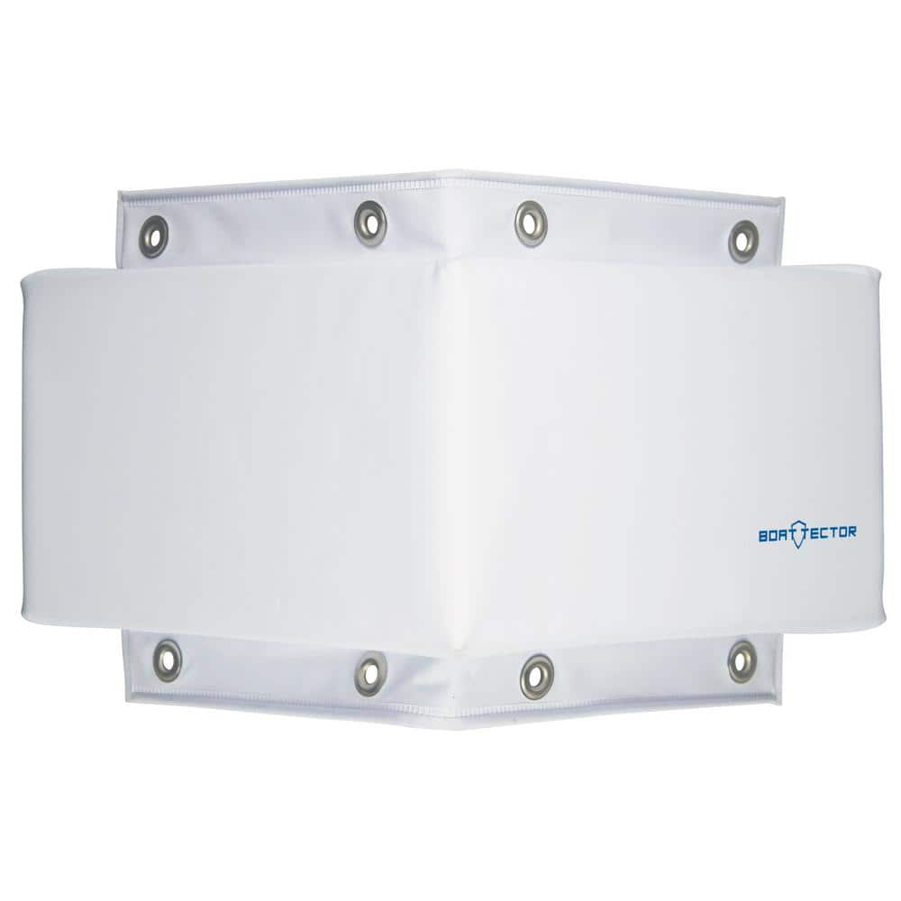 12 in. x 12 in. x 6 in. x 4 in. Dock Corner Bumper in White price history on PriceWatchPro