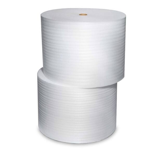 Pratt Retail Specialties 1/16 in. x 12 in. x 900 ft. Perforated 4-Roll Bundle Perforated Foam Cushion