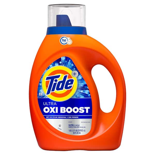 Tide 55 oz. HE Ultra Oxi Boost Liquid Laundry Detergent (39-Loads)