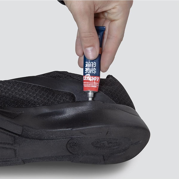Shoe Glue 0.6 oz. Flexible Adhesive Clear Tube