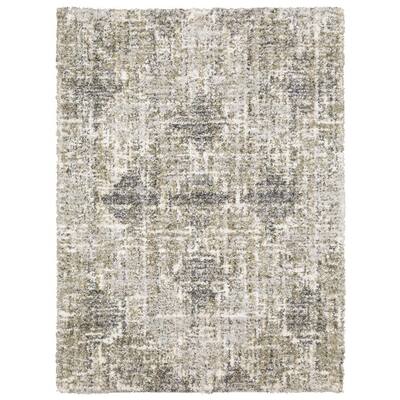 10 ft. x 12 ft. Abstract Shag Area Rug 