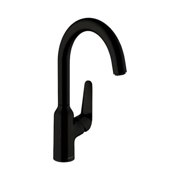 Hansgrohe Focus N Single-Handle Bar Faucet in Matte Black