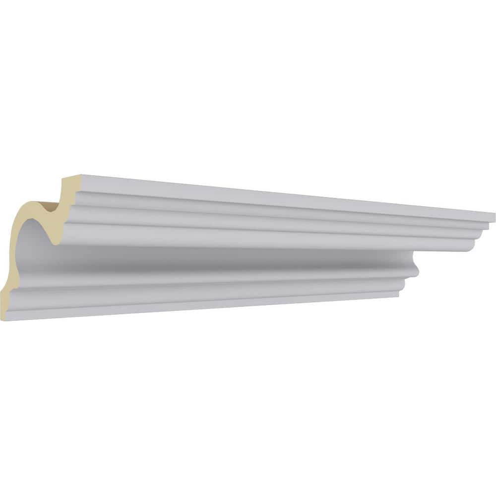 Devon Smooth Primed Polyurethane Crown Moulding 94.5"