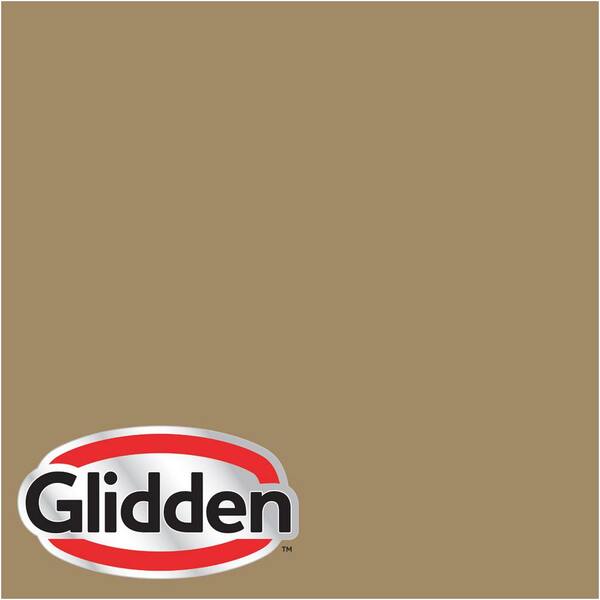 Glidden Premium 5 gal. #HDGY26 Khaki Moss Flat Interior Paint with Primer