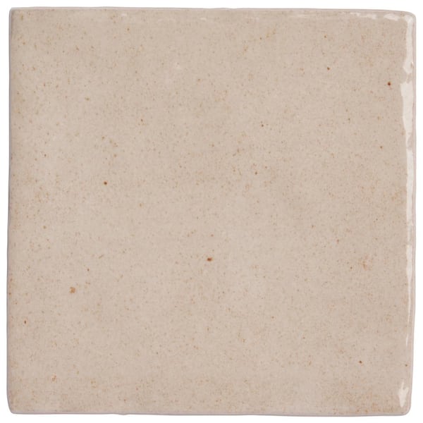 Kingston Sand 3.93 in. x 0.35 in. Glazed Ceramic Wall Tile Sample