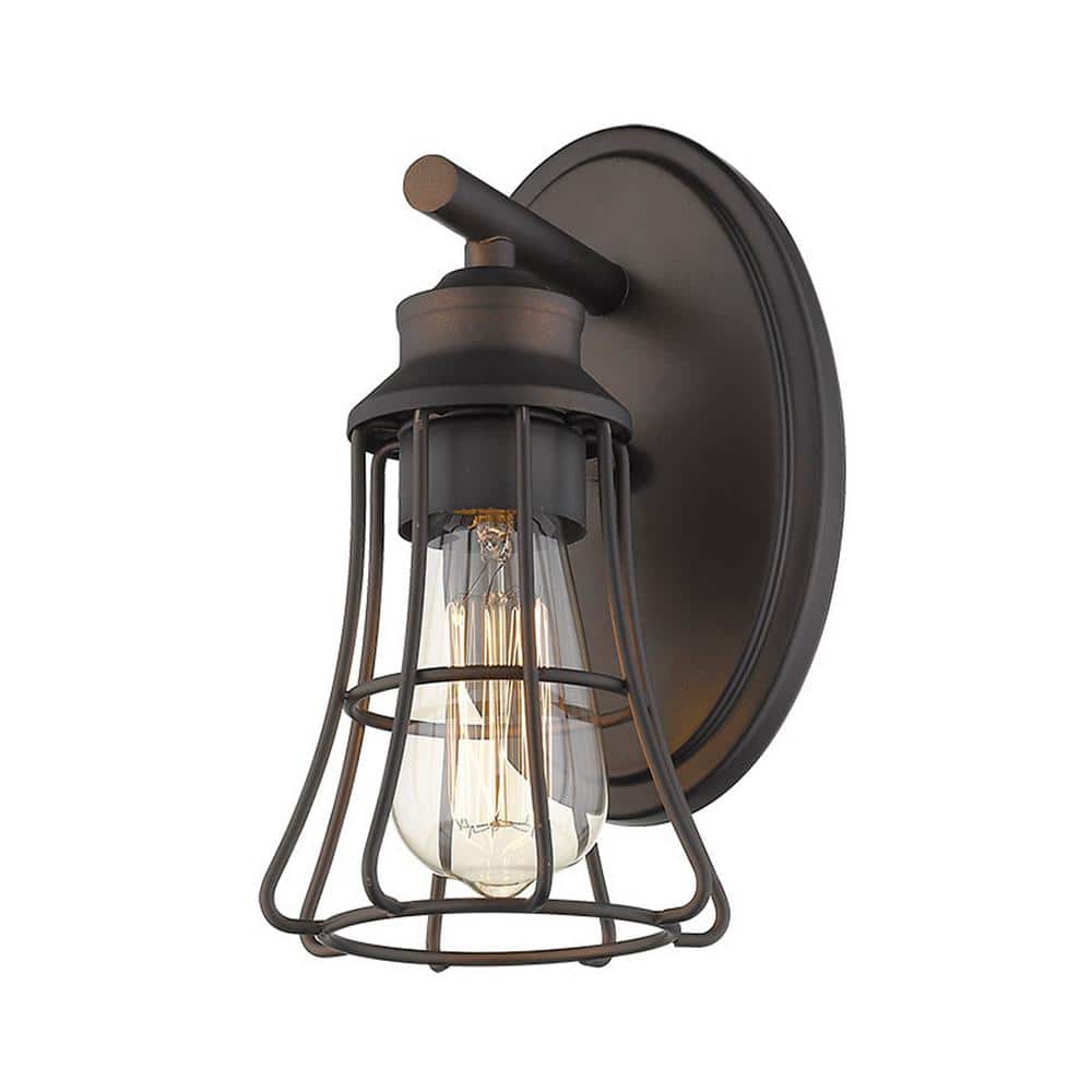 Piers 1-Light Oil-Rubbed Bronze Sconce price history on PriceWatchPro