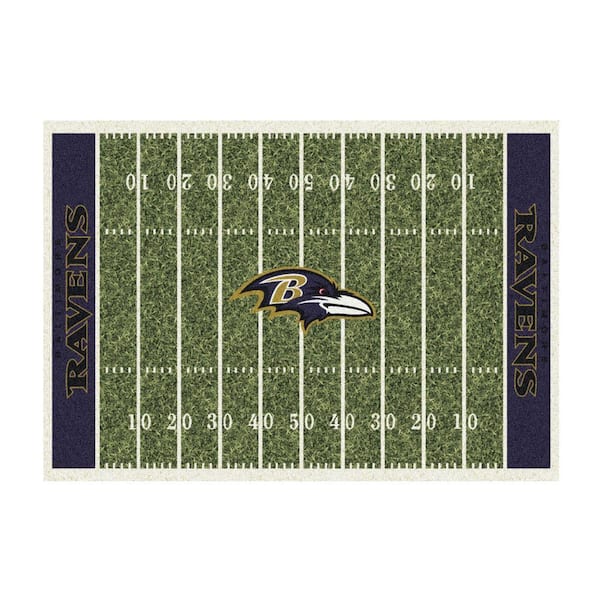Baltimore Ravens 8 ft. x 11 ft. Homefield Area Rug