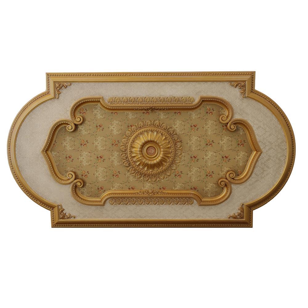 94.00 in. x 3.00 in. x 51.00 in. Floral Fantasy Chandelier Polysterene Ceiling Medallion price history on PriceWatchPro
