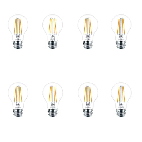 Philips 40-Watt Equivalent A19 LED Light Bulb Daylight (8-Pack)