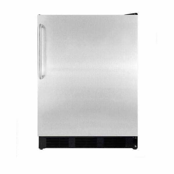 Summit Appliance 5.5 cu. ft. Mini Refrigerator in Stainless Steel