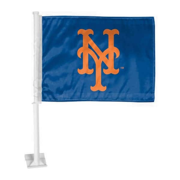 FANMATS MLB - New York Mets Car Flag Large 1-Piece 11 in. x 14 in.