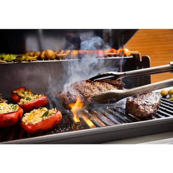 Weber Genesis E-325W 3-Burner Natural Gas Grill in Titanium with