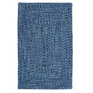 Marilyn Tweed Ocean Doormat 3 ft. x 5 ft. Square Braided Rug