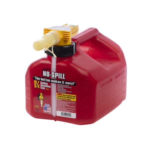 1.25 Gal. Gasoline Can With View-Stripe