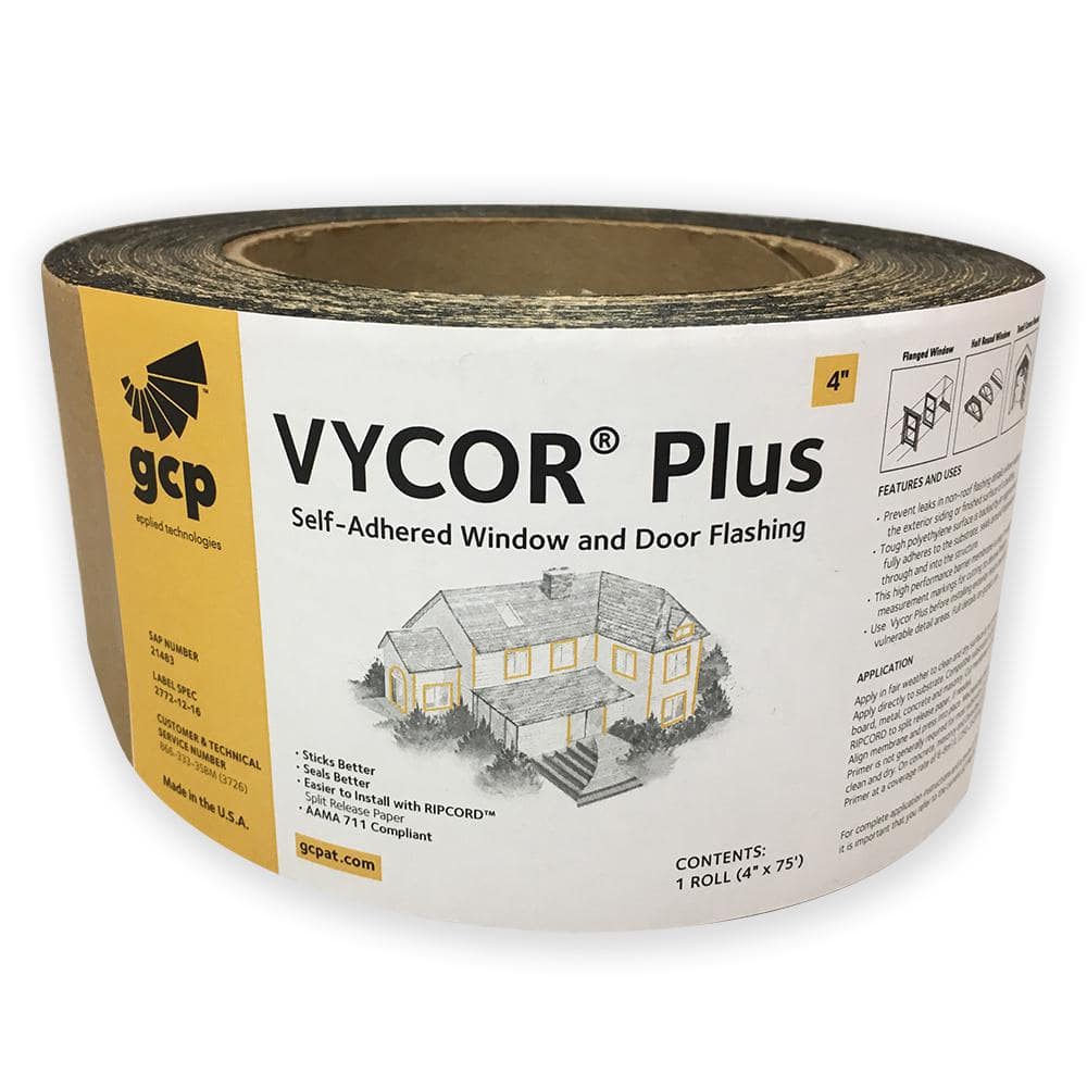 Deck Joist Rot Prevention Grace Vycor Deck Protector - 4x75' Self-Adhered Flashing  Roll For Deck Joist Protection Deck Building Material, image size:1000x1000