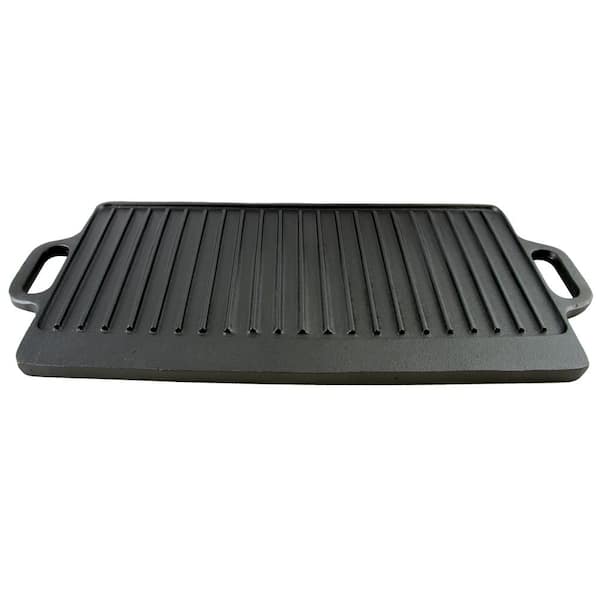General Store Addlestone Cast Iron Reversible Griddle with Handles