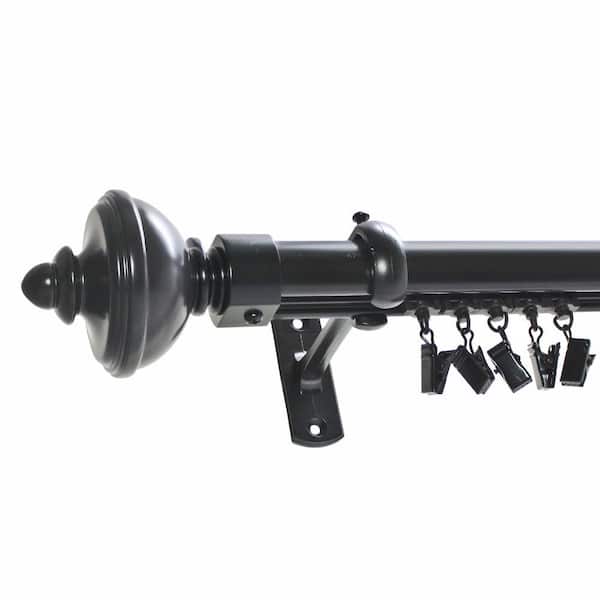 Montevilla 26 in. - 72 in. Urn Traverse Rod in Espresso