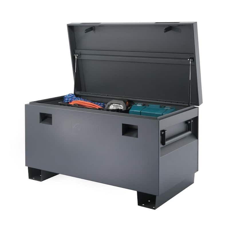 45 in. Job Site Box, Gray